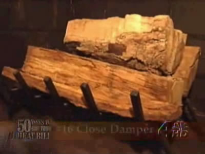 Unless you are burning wood, keep your fireplace damper closed