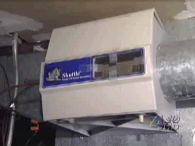 Skuttle furnace humidifier increases perception of warmth